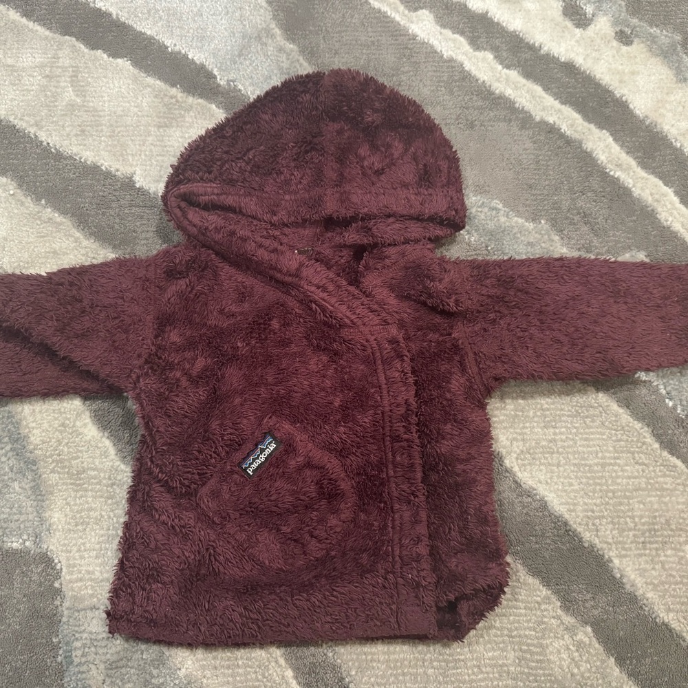 Patagonia baby fleece jacket
